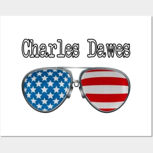 AMERICA PILOT GLASSES CHARLES DAWES Posters and Art